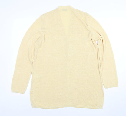 Womens UK Size 16 Marks and Spencer Beige Cardigan Jumper
