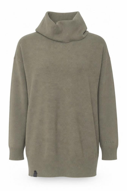 Womens UK Size M Bench Green Pullover Jumper