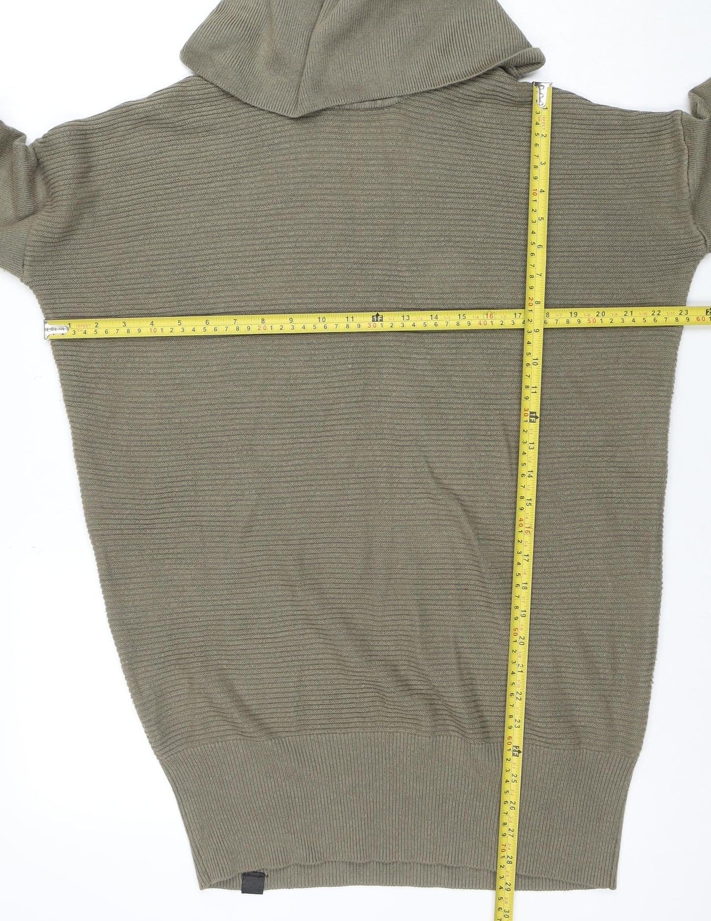 Womens UK Size M Bench Green Pullover Jumper