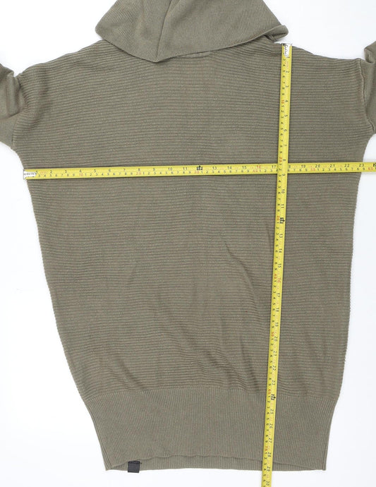 Womens UK Size M Bench Green Pullover Jumper