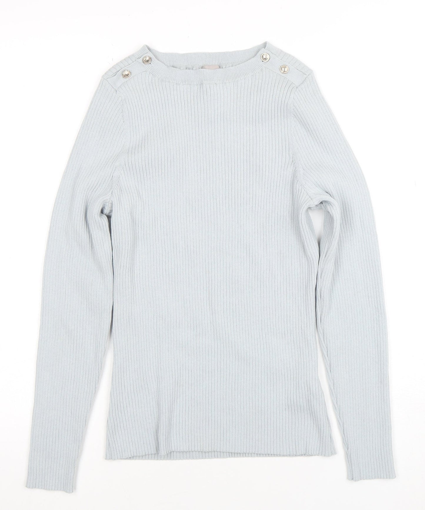 Womens UK Size M H&M Grey Pullover Jumper