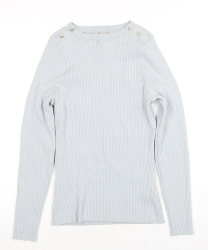Womens UK Size M H&M Grey Pullover Jumper