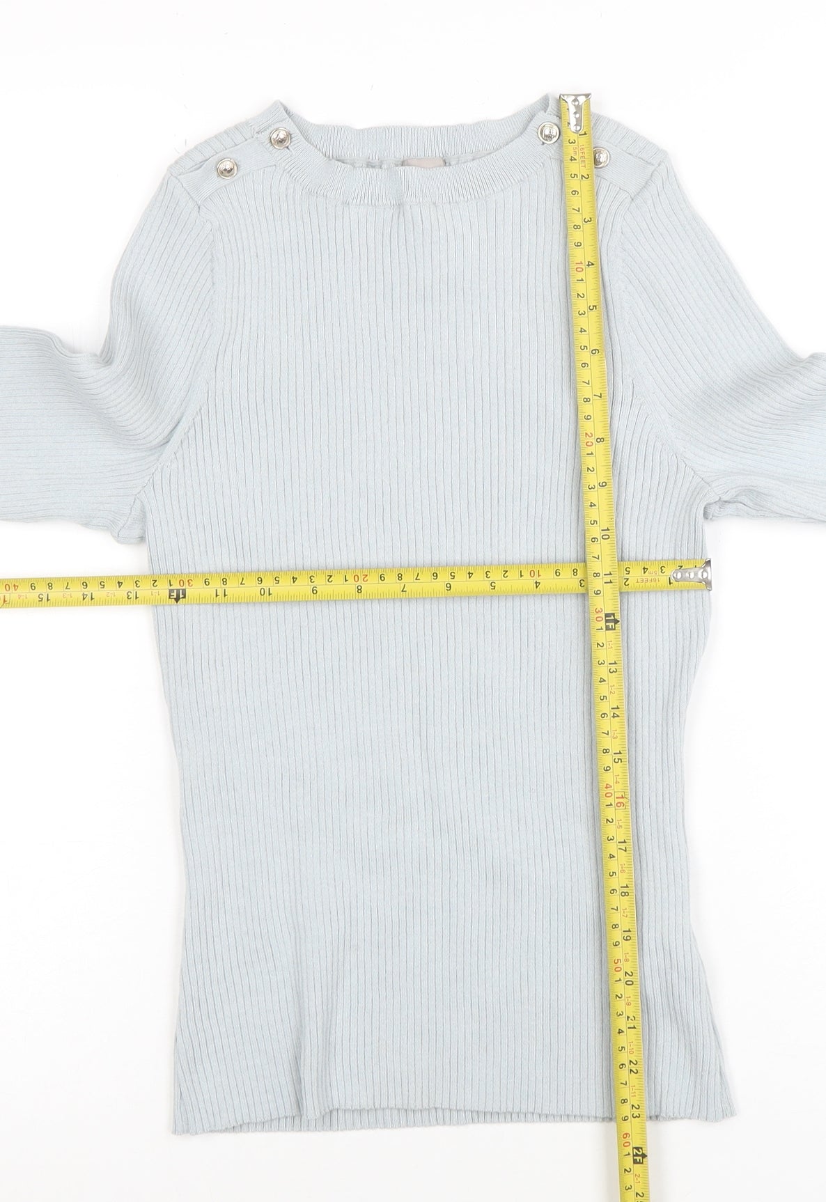 Womens UK Size M H&M Grey Pullover Jumper