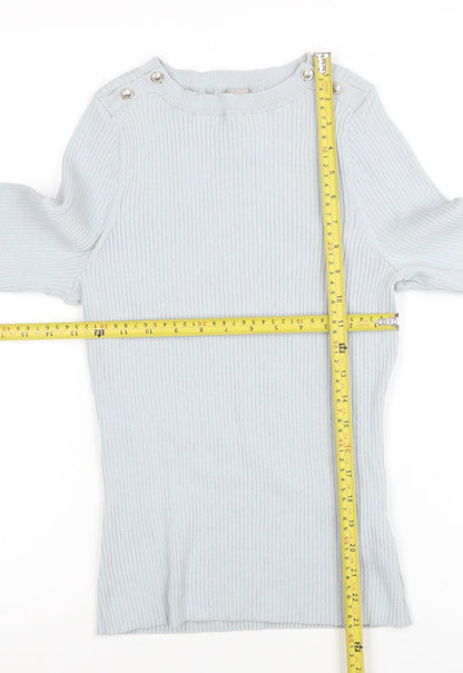 Womens UK Size M H&M Grey Pullover Jumper
