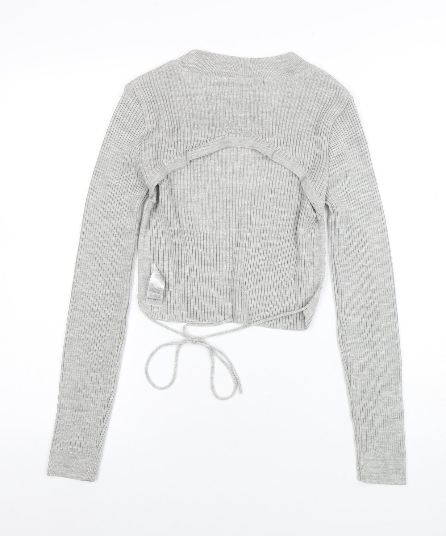 Womens UK Size 8 COLLUSION Grey Pullover Jumper