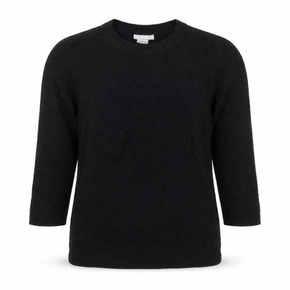 Womens UK Size XS H&M Black Basic T-Shirt