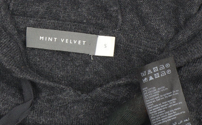 Womens UK Size S Mint Velvet Grey Pullover Jumper