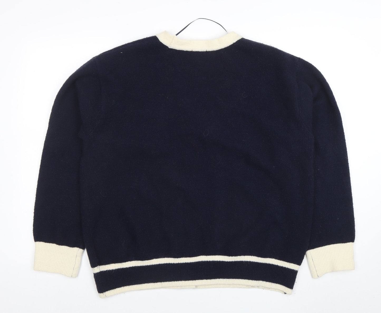 Womens UK Size XL GU Blue Cardigan Jumper