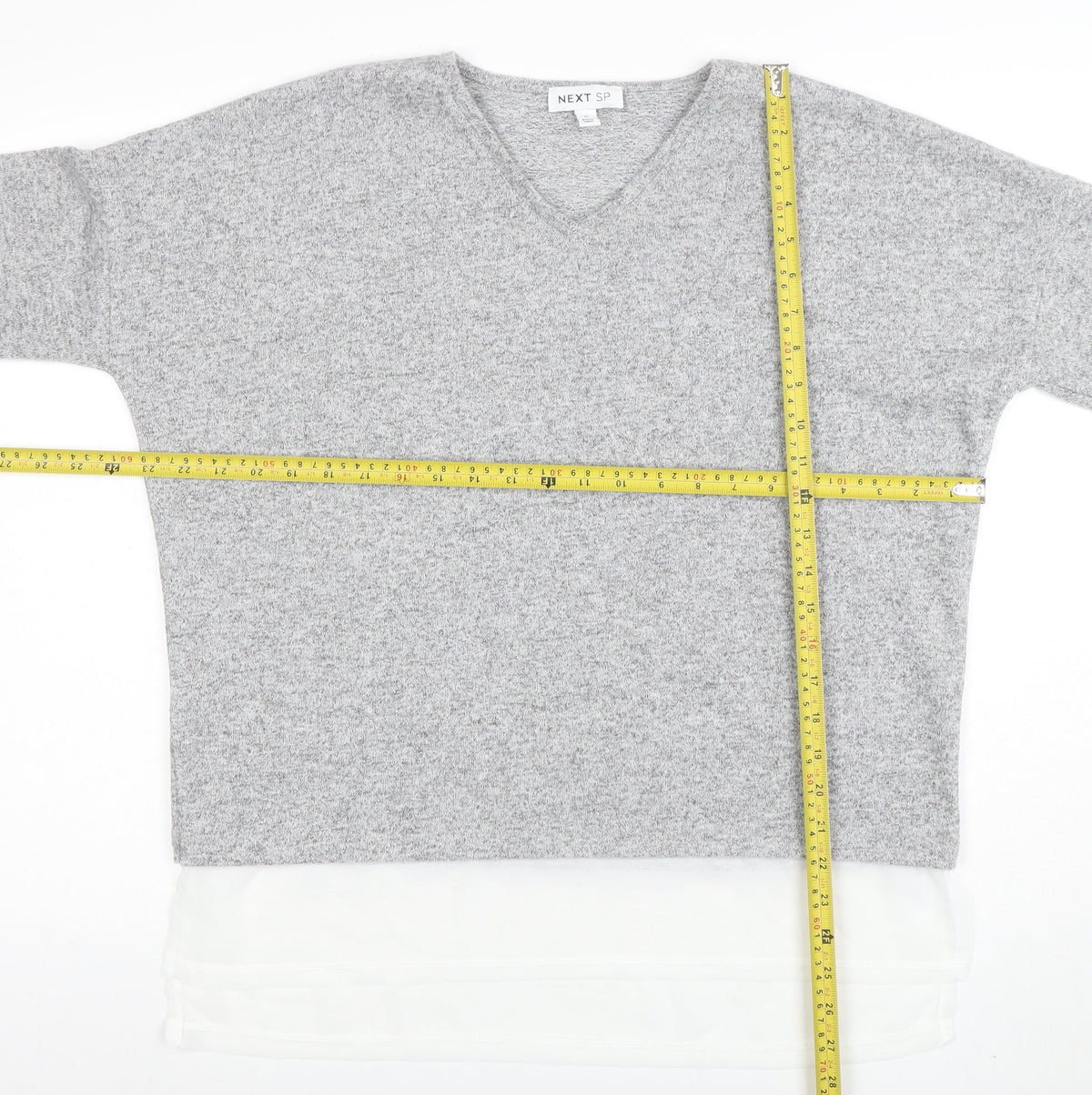 Womens UK Size M NEXT Grey Pullover Jumper