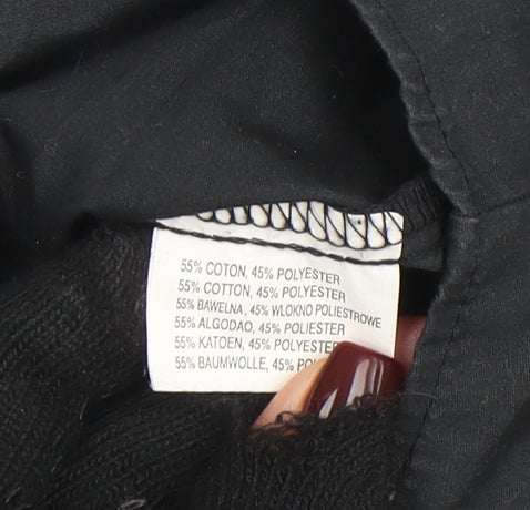 Mens UK Collar Size 40 Frascati Smart Black  Dress Shirt