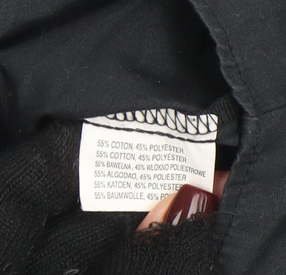 Mens UK Collar Size 40 Frascati Smart Black  Dress Shirt