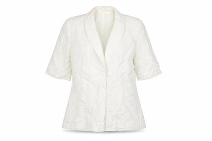Womens UK Size 14 Richard Roberts Collection Regular Ivory Blazer