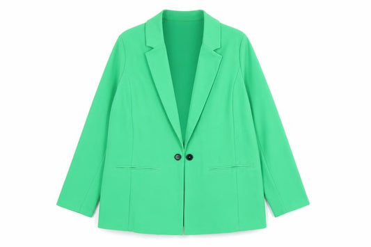Womens UK Size 16 F&F Regular Green Blazer