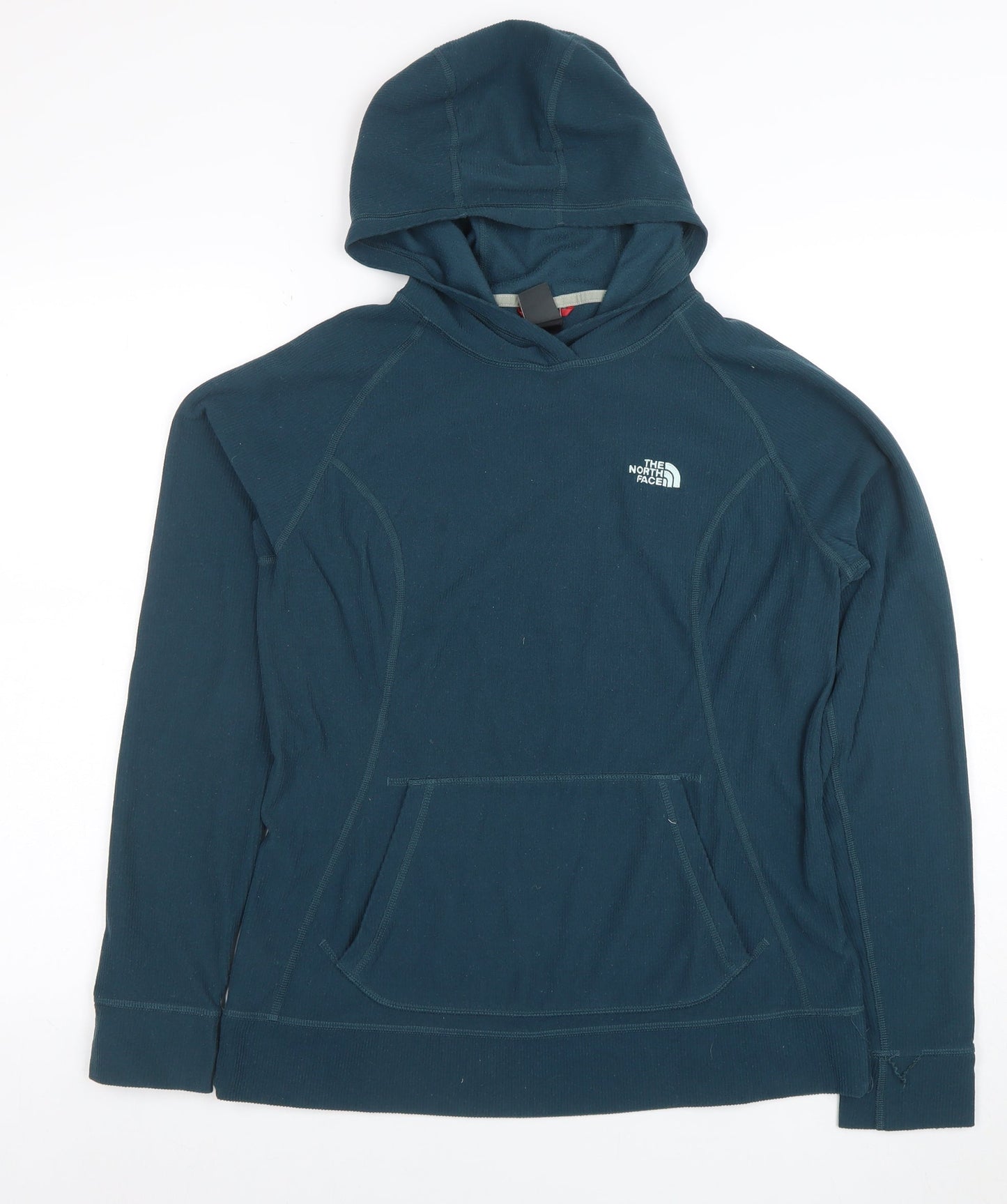 Womens UK Size L The North Face Green Pullover Hoodie