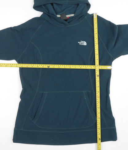 Womens UK Size L The North Face Green Pullover Hoodie