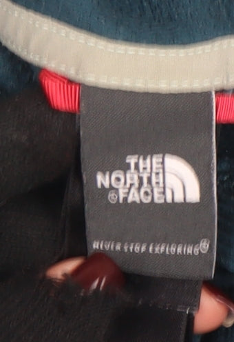 Womens UK Size L The North Face Green Pullover Hoodie