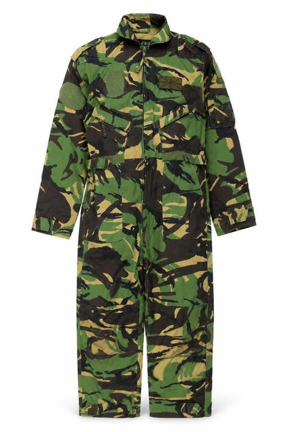 Womens UK Size L Mil-Com One-Piece Green Jumpsuit