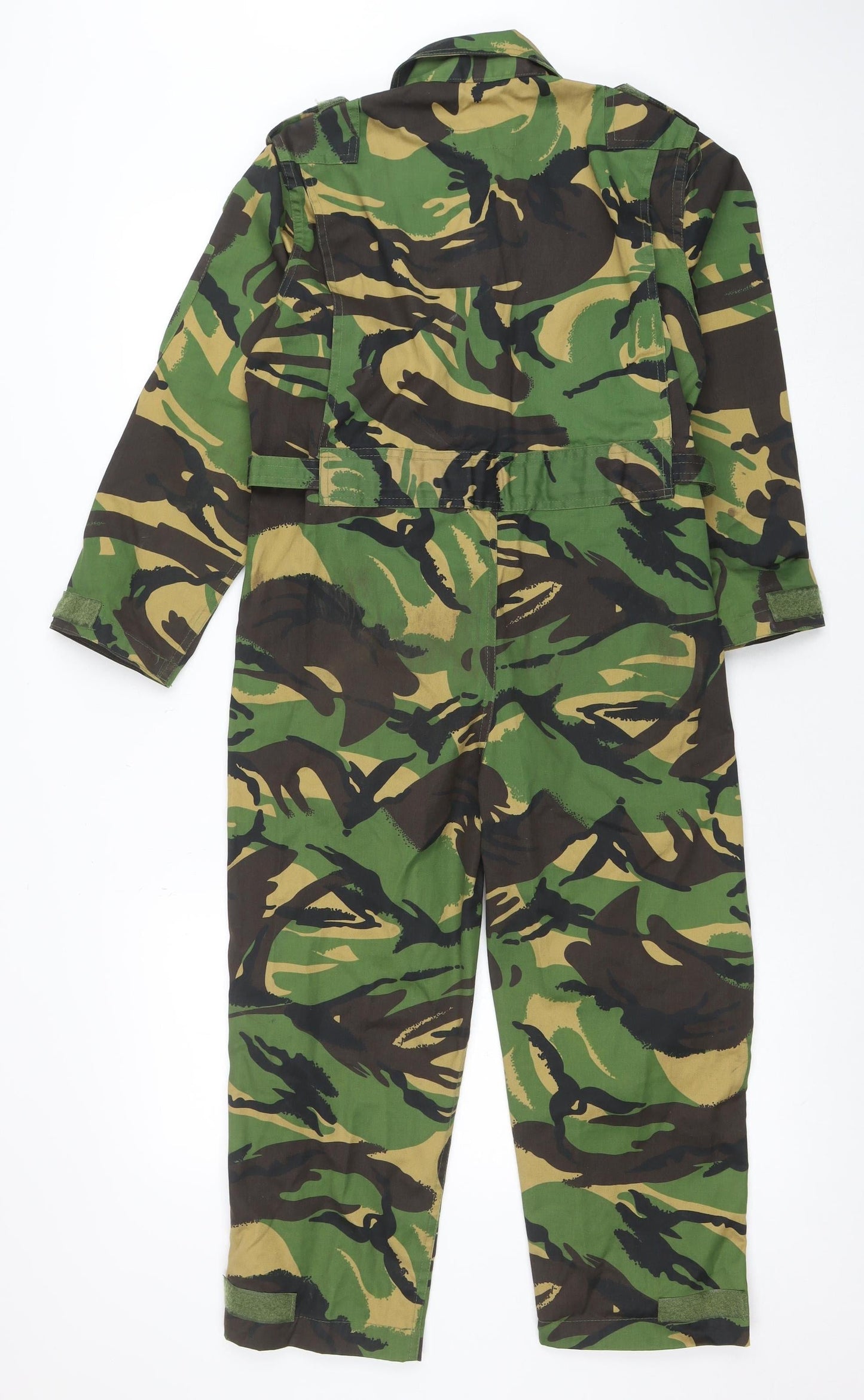 Womens UK Size L Mil-Com One-Piece Green Jumpsuit