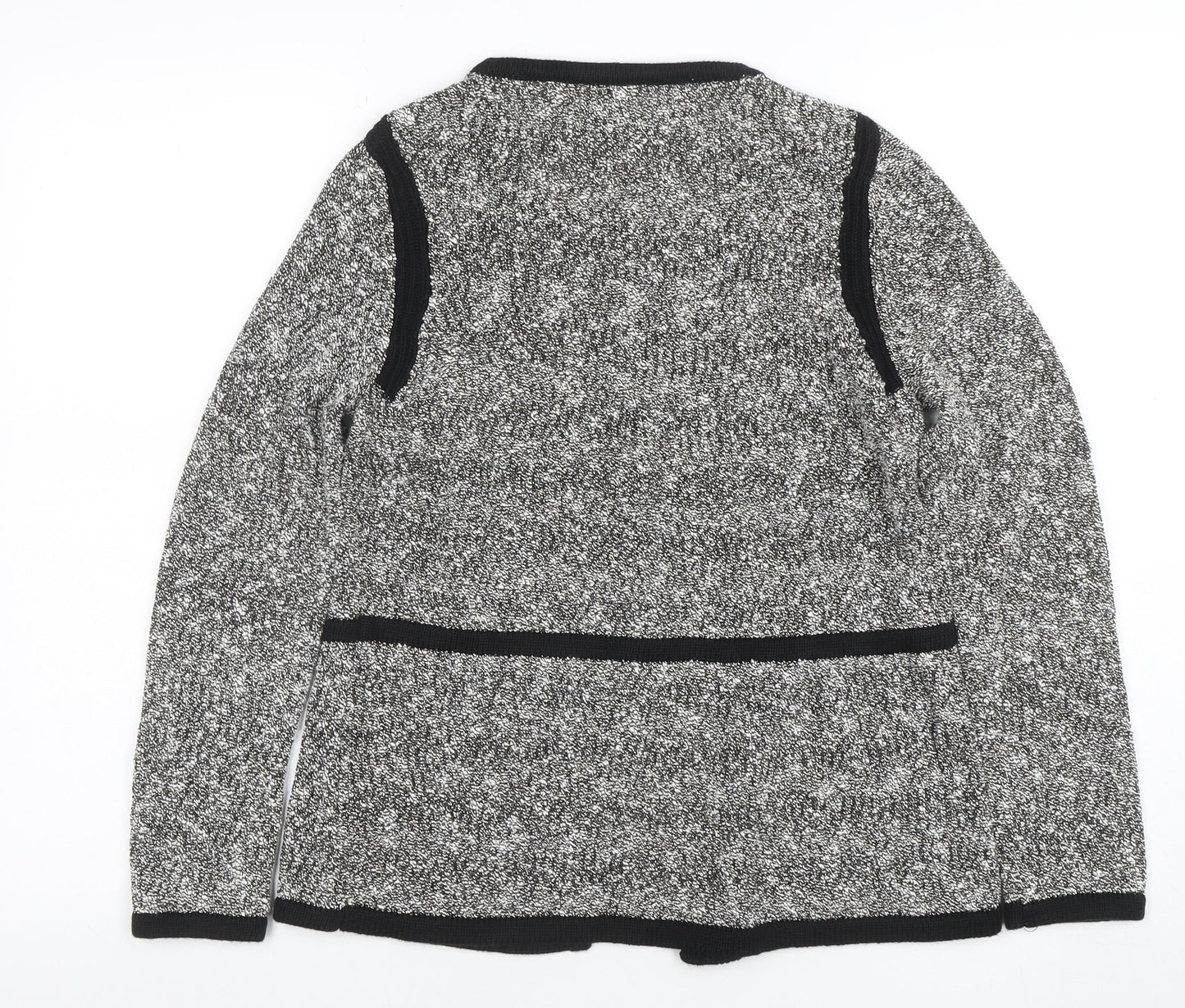 Womens UK Size S Monsoon Grey Cardigan Jumper