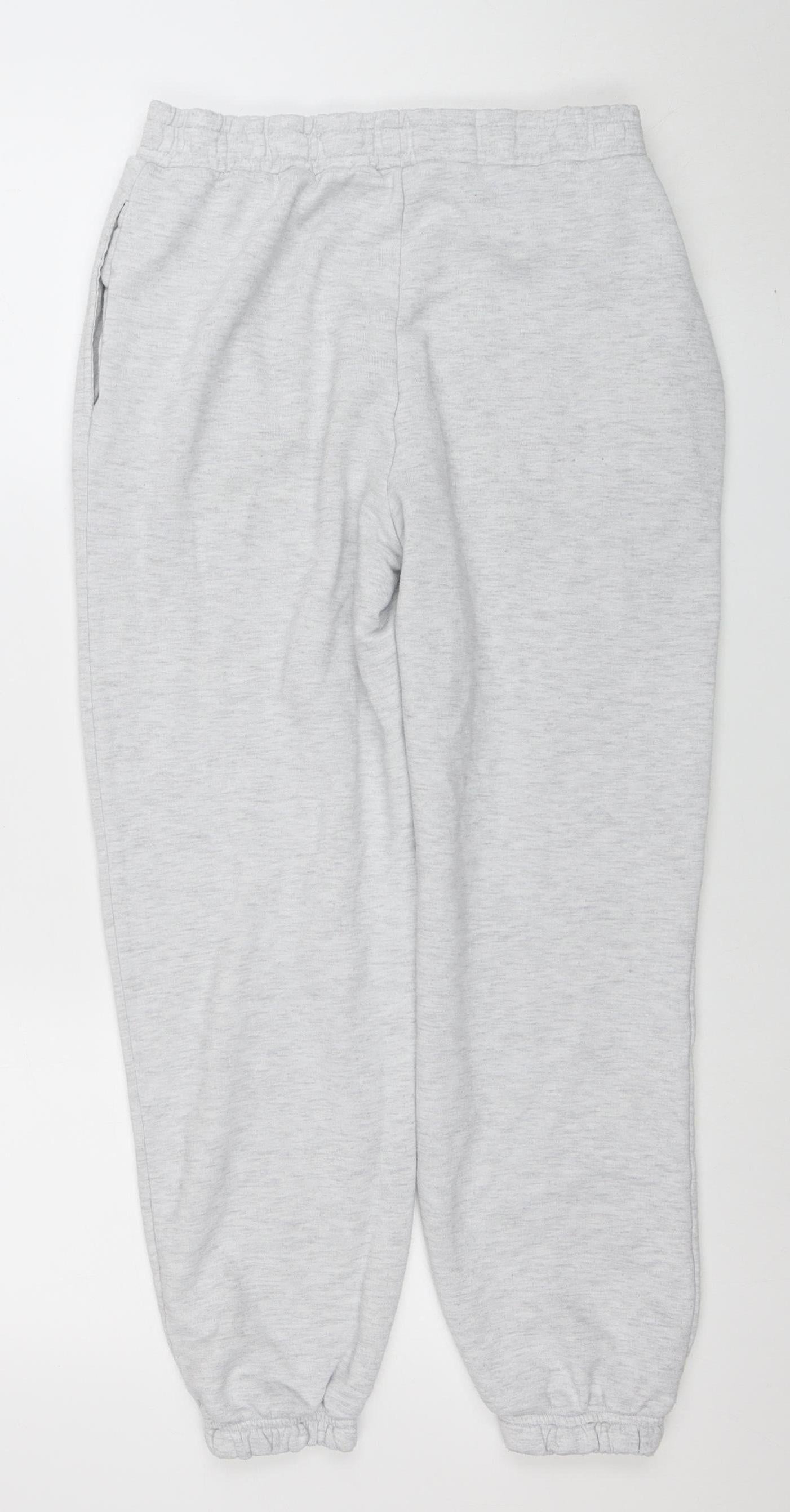 Womens UK Size M Michigan Grey Pullover Sweatshirt