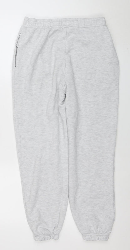 Womens UK Size M Michigan Grey Pullover Sweatshirt