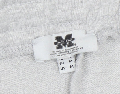 Womens UK Size M Michigan Grey Pullover Sweatshirt