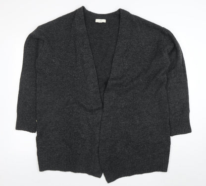 Womens UK Size 12 H&M Grey Cardigan Jumper