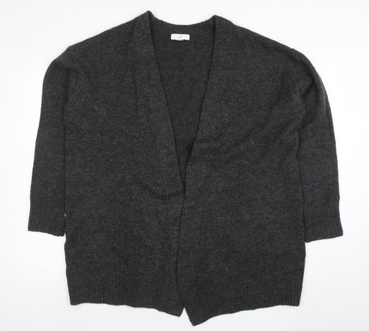 Womens UK Size 12 H&M Grey Cardigan Jumper