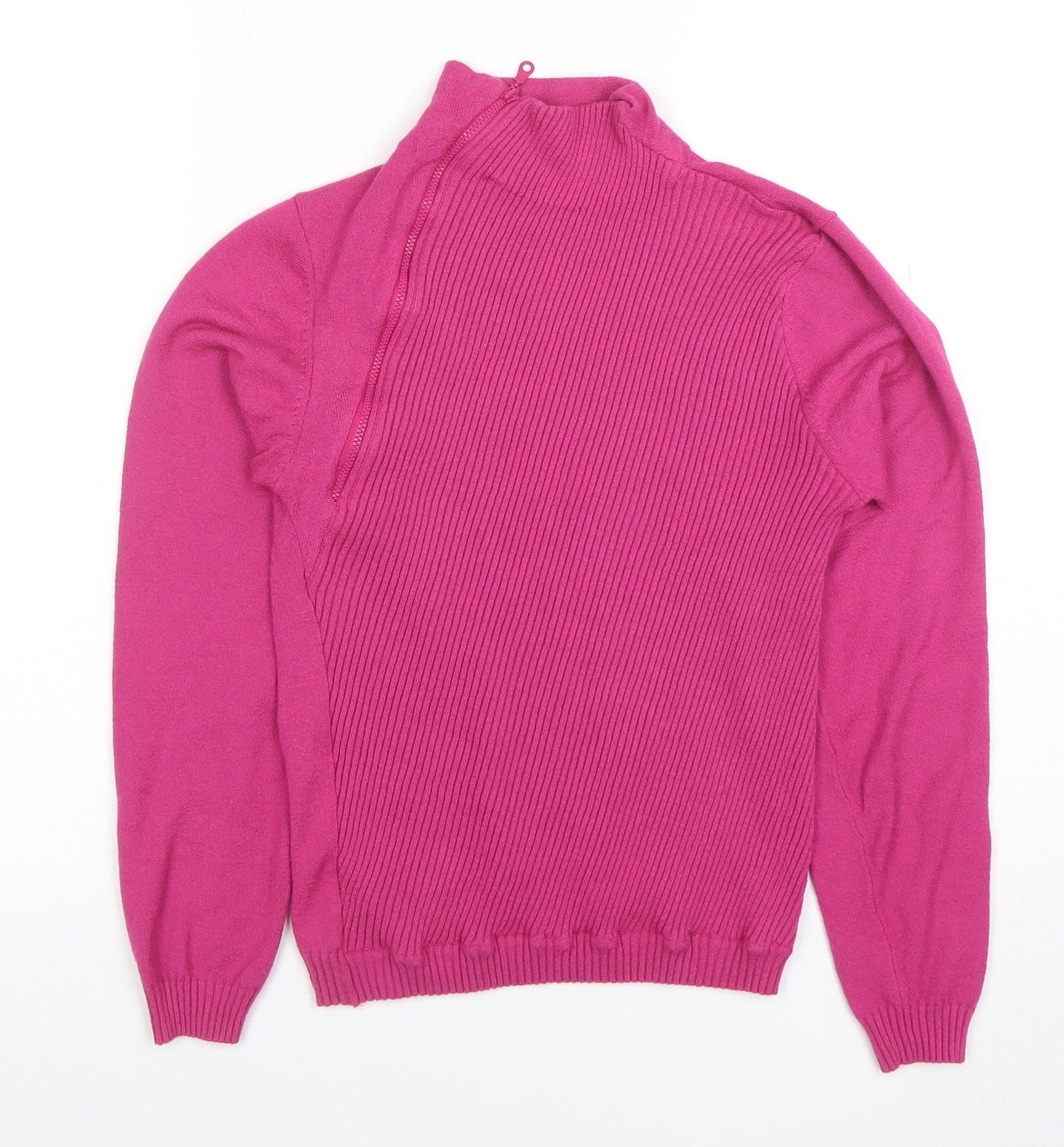 Womens UK Size M Forenza Pink Basic T-Shirt