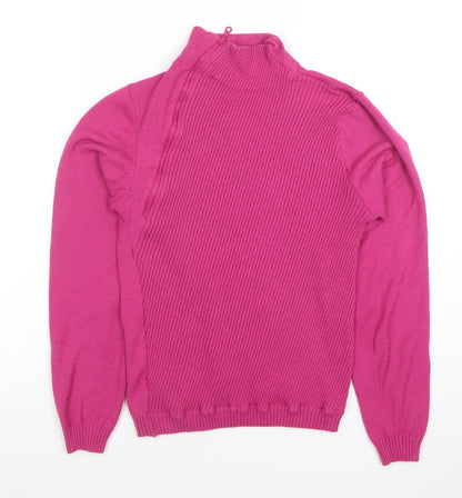 Womens UK Size M Forenza Pink Basic T-Shirt
