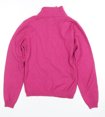 Womens UK Size M Forenza Pink Basic T-Shirt