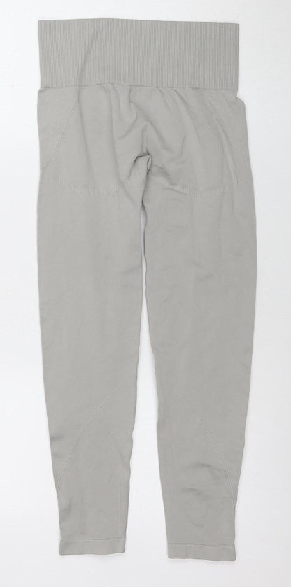 Womens UK Size XL Powercut Slim Fit Leggings Grey Leggings