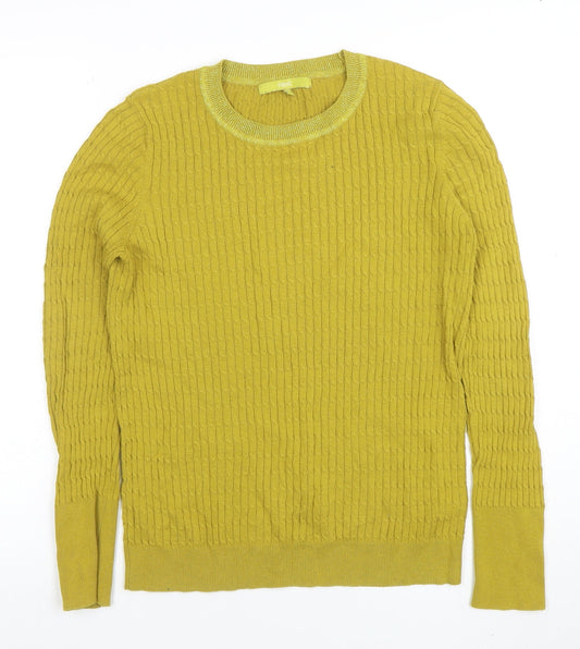 Womens UK Size 12 NEXT Green Pullover Jumper