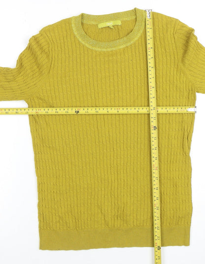 Womens UK Size 12 NEXT Green Pullover Jumper
