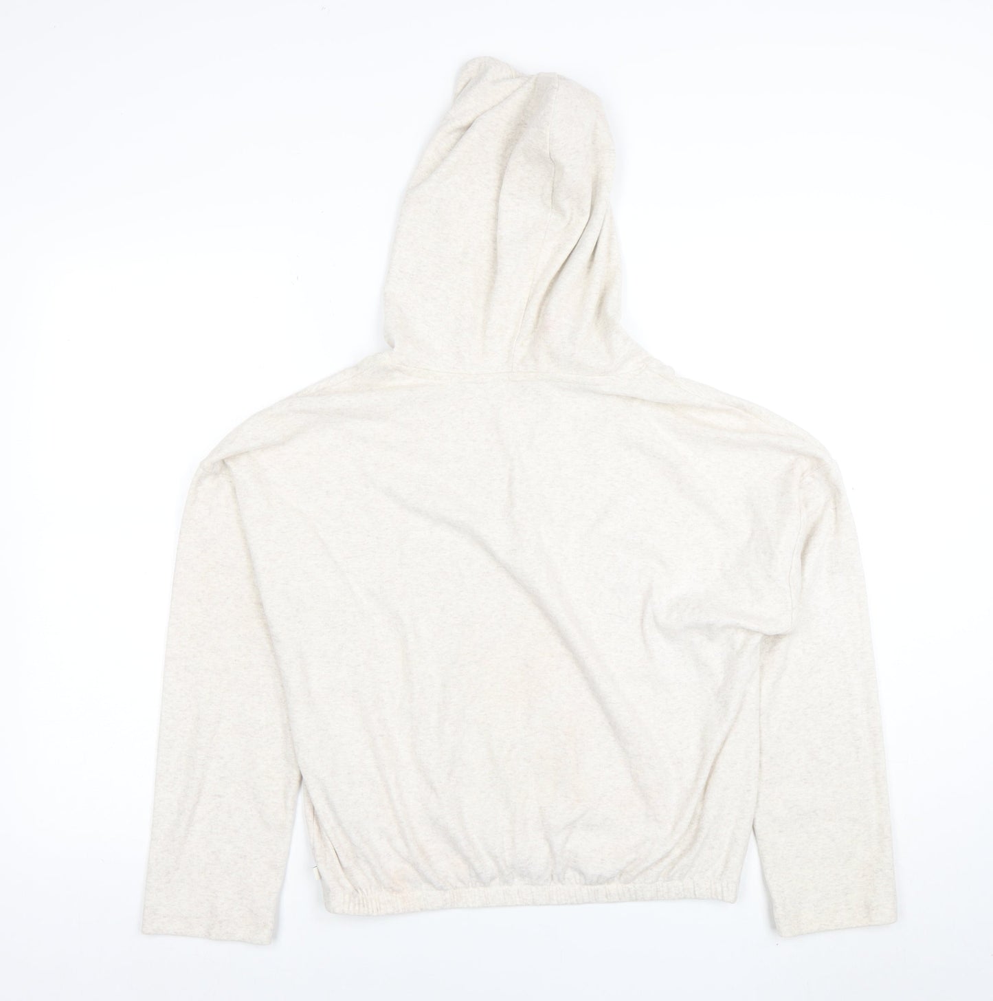 Womens UK Size 12 Tom Tailor Denim Beige Pullover Hoodie