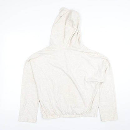 Womens UK Size 12 Tom Tailor Denim Beige Pullover Hoodie
