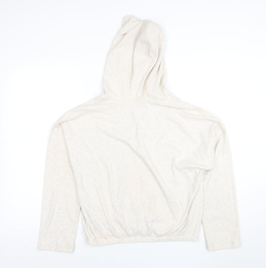 Womens UK Size 12 Tom Tailor Denim Beige Pullover Hoodie