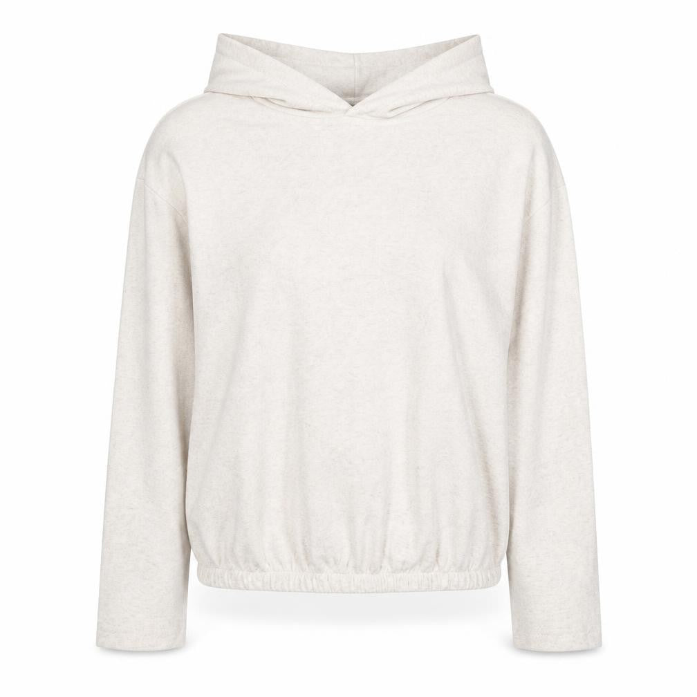 Womens UK Size 12 Tom Tailor Denim Beige Pullover Hoodie
