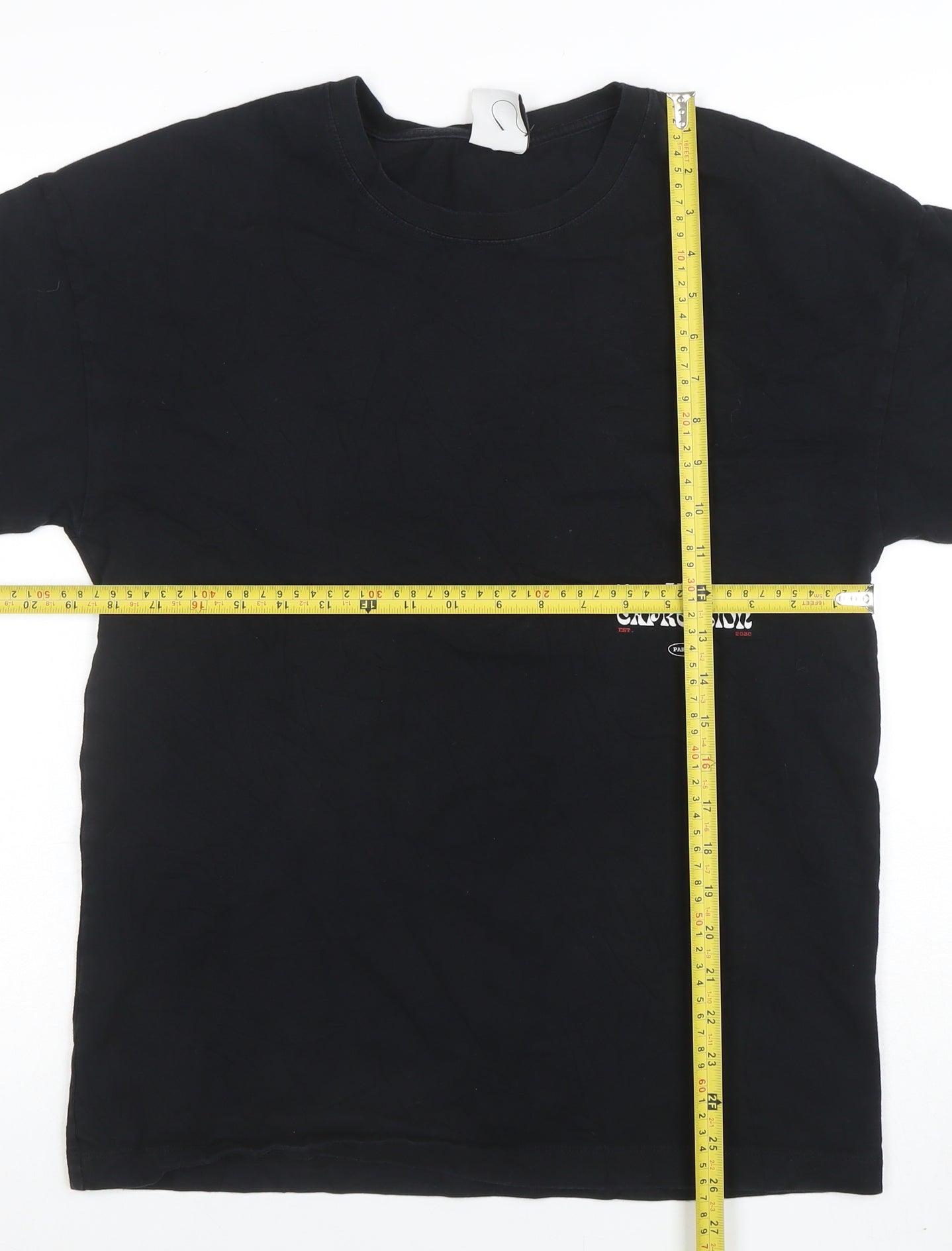 Mens UK Size S Zara Black  T-Shirt