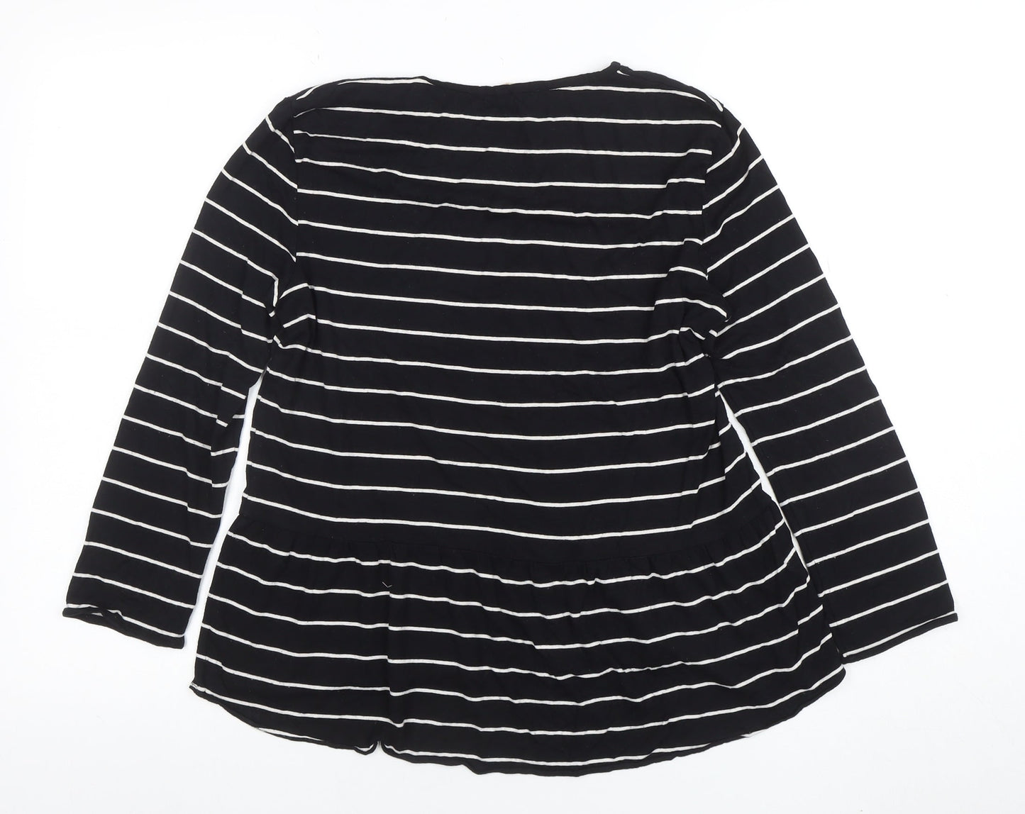 Womens UK Size M MNG Black Tunic Blouse