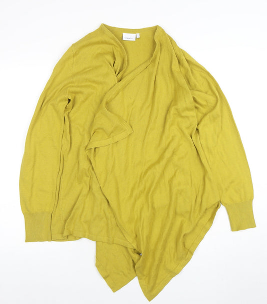 Womens UK Size 10 NEXT Yellow Cardigan Jumper
