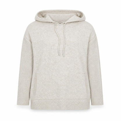 Womens UK Size M Cyrus Beige Pullover Hoodie