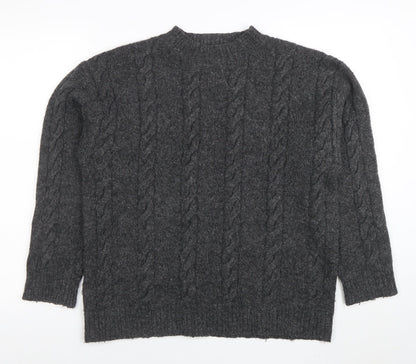 Womens UK Size XS COLLUSION Grey Pullover Jumper