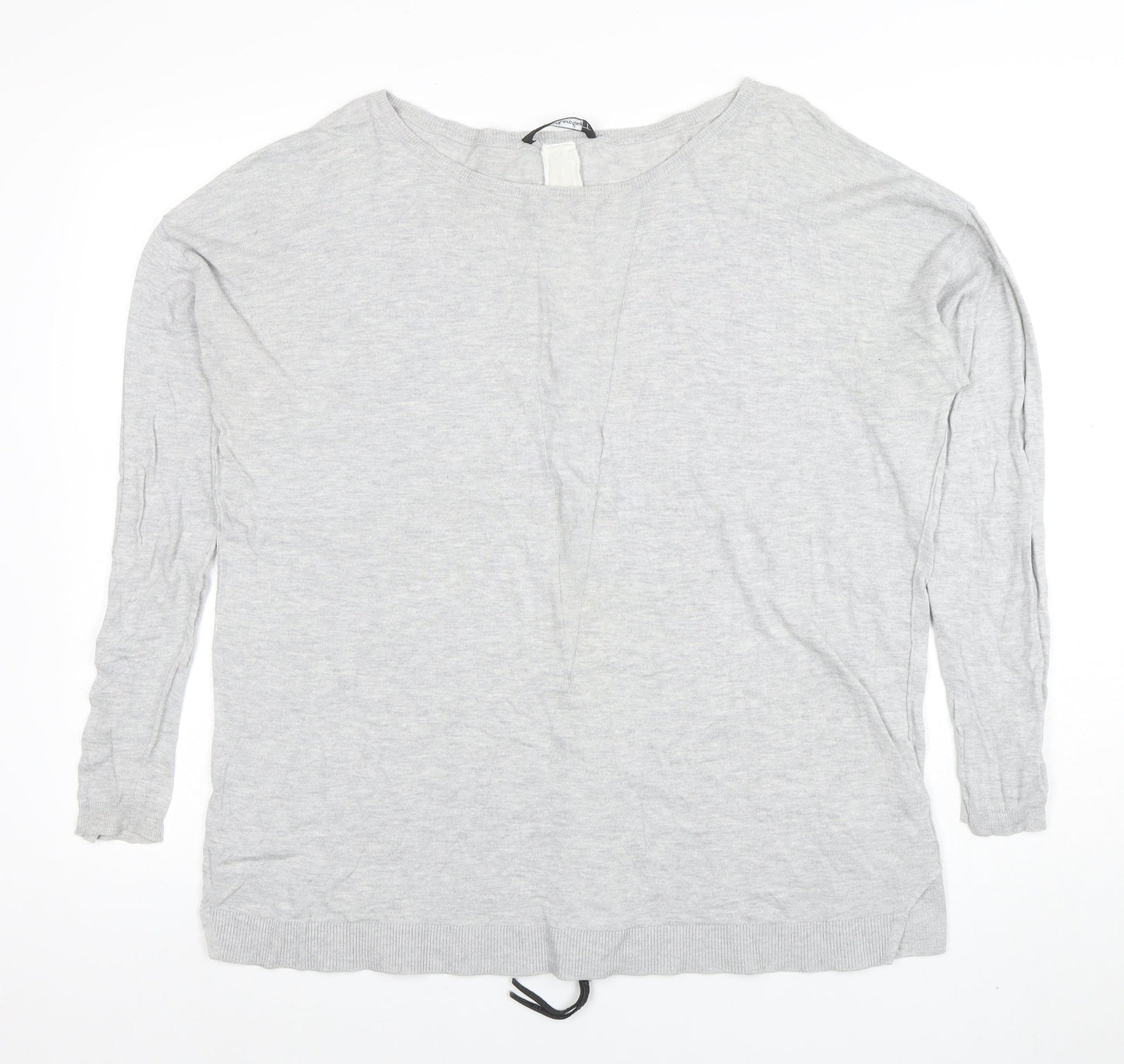 Womens UK Size L Betty Barclay Grey Cardigan Jumper