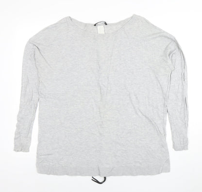 Womens UK Size L Betty Barclay Grey Cardigan Jumper