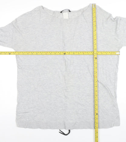 Womens UK Size L Betty Barclay Grey Cardigan Jumper