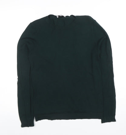 Womens UK Size 10 Warehouse Green Pullover Jumper