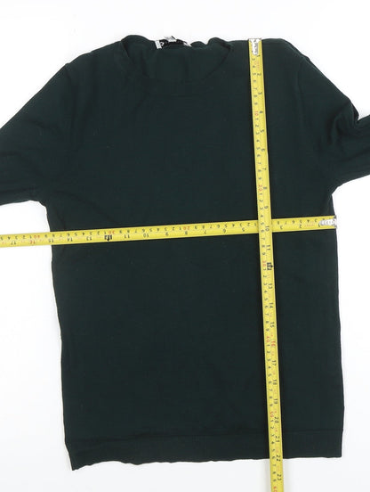 Womens UK Size 10 Warehouse Green Pullover Jumper