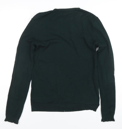 Womens UK Size 10 Warehouse Green Pullover Jumper