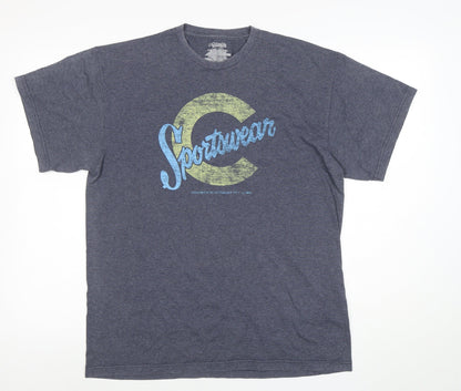 Mens UK Size L Columbia Grey  T-Shirt